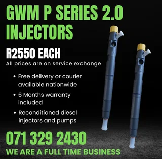 Gwm 2.0 P Series Injectors For Sale With Warranty