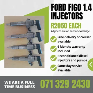 Ford Figo 1.4 Injectors For Sale With Warranty