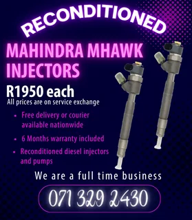 Mahindra Mhawk 2.2 Injectors For Sale With Warranty