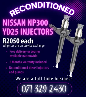 Nissan Np300 Yd25 Injectors For Sale With Warranty Included
