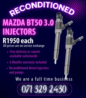 Mazda Bt50 3.0 Injectors For Sale With Warranty Included