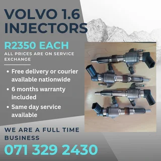 Volvo 1.6 Injectors For Sale With Warranty Included