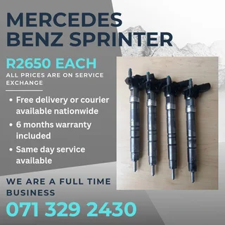 Mercedes Benz Sprinter Injectors For Sale With Warranty