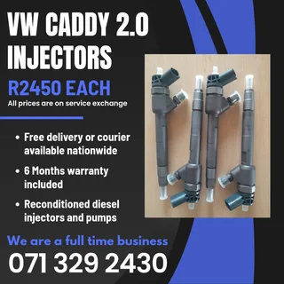 Vw Caddy 2.0 Injectors For Sale With Warranty