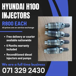 Hyundai H100 Injectors For Sale With Warranty Included