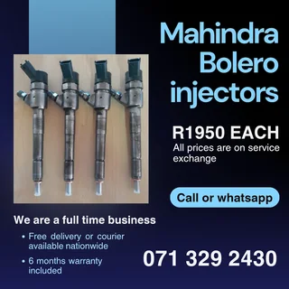 Mahindra Bolero Injectors For Sale With Warranty