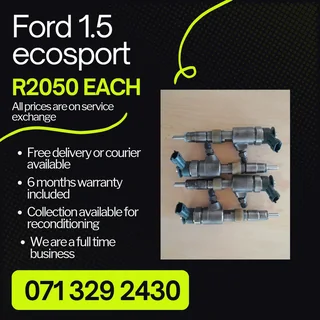 Ford Ecosport 1.5 Injectors For Sale With Warranty