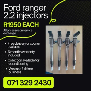 Ford Ranger 2.2 Injectors For Sale With Warranty Included
