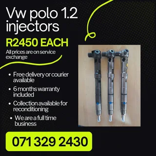 Vw Polo 1.2 Injectors For Sale With Warranty Included