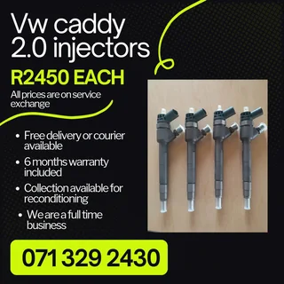 Vw Caddy 2.0 Injectors For Sale With Warranty Included