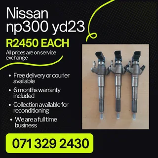 Nissan Np300 Yd23 Injectors For Sale With Warranty