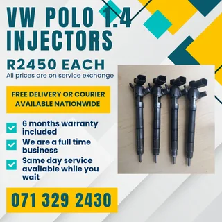 Vw Polo 1.4 Injectors For Sale With Warranty Included