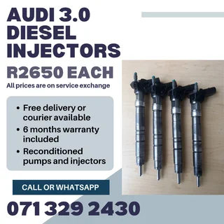 Audi 3.0 Injectors With Warranty Included