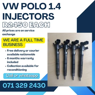 Vw Polo 1.4 Injectors For Sale With Warranty