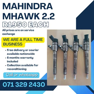 Mahindra Mhawk Injectors For Sale With Warranty