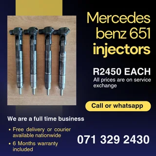 Mercedes Benz Vito 651 Injectors For Sale With Warranty