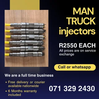 Man Truck Injectors For Sale With Warranty