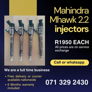 Mahindra Mhawk 2.2 Injectors For Sale With Warranty