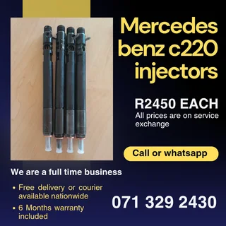 Mercedes Benz C220 Injectors For Sale With Warranty