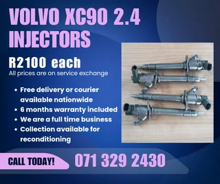 Volvo Xc90 2.4 Injectors For Sale With Warranty