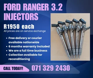 Ford Ranger 3.2 Injectors For Sale With Warranty Included