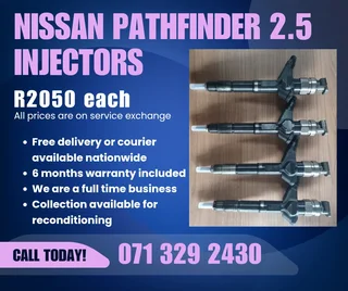 Nissan Pathfinder 2.5 Injectors For Sale With Warranty