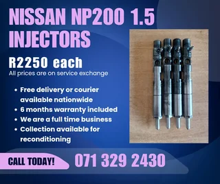 Nissan Np200 1.5 Injectors For Sale With Warranty