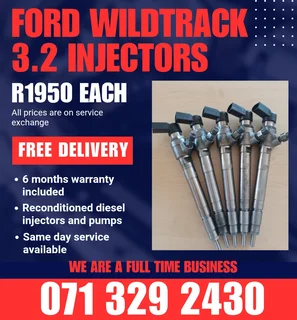 Ford Wildtrack 3.2 Injectors For Sale With Warranty