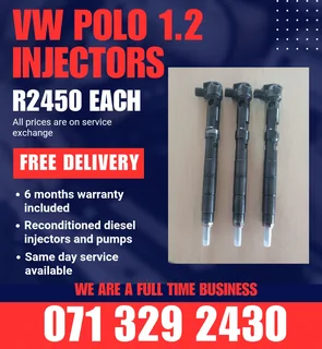 Vw Polo 1.2 Injectors For Sale With Warranty