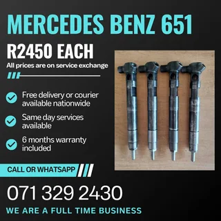 Mercedes Benz 651 Injectors For Sale With Warranty