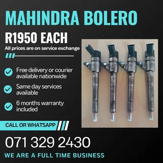 Mahindra Bolero Injectors For Sale With Warranty