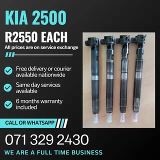 Kia R2500 Injectors For Sale With Warranty Included