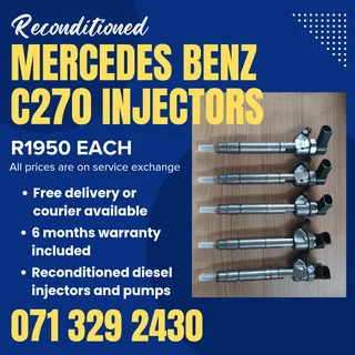 Mercedes Benz C270 Injectors For Sale With Warranty