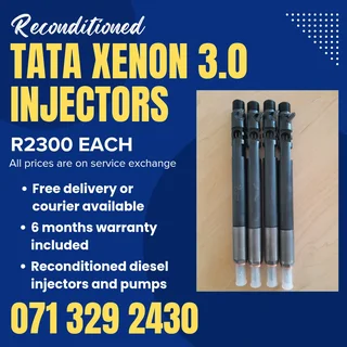 Tata Xenon 3.0 Injectors For Sale With Warranty Included