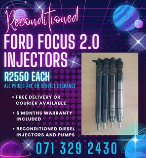 Ford Focus 2.0 Injectors For Sale With Warranty