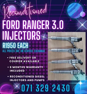 Ford Ranger 3.0 Injectors For Sale With Warranty