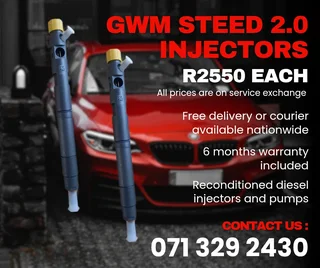 Gwm 2.0 Injectors For Sale With Warranty