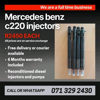 Mercedes Benz C220 Injectors For Sale With Warranty