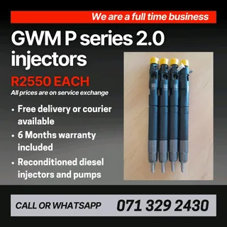 Gwm 2.0 P Series Injectors For Sale With Warranty