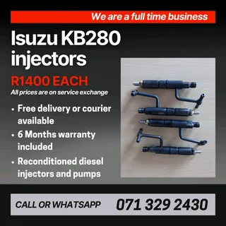 Isuzu Kb280 Injectors For Sale With Warranty