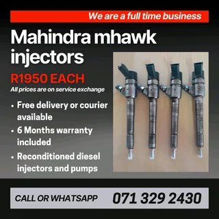 Mahindra Mhawk 2.2 Injectors For Sale With Warranty