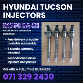 Hyundai Tucson Injectors For Sale With Warranty Included