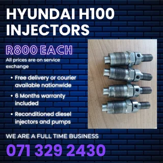 Hyundai H100 Injectors For Sale With Warranty Included