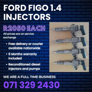 Ford Figo 1.4 Injectors For Sale With Warranty