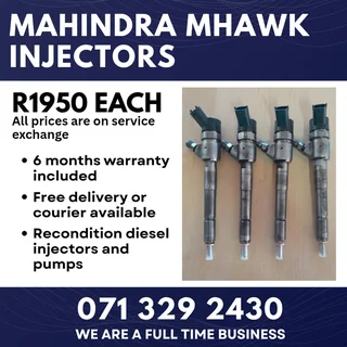 Mahindra Mhawk Injectors For Sale With Warranty