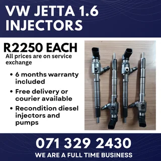 Vw Jetta 1.6 1.6 Injectors For Sale With Warranty