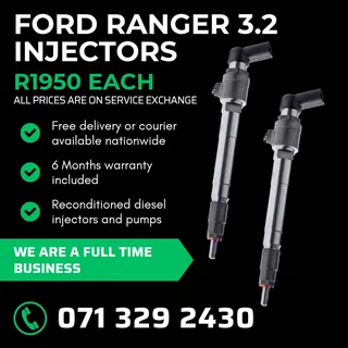 Ford Ranger 3.2 Injectors For Sale With Warranty