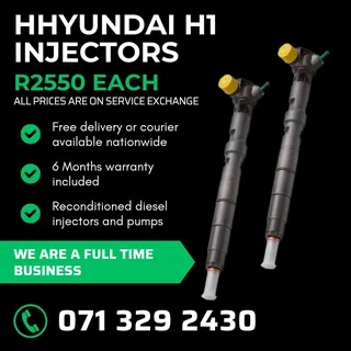 Hyundai H1 Injectors For Sale With Warranty