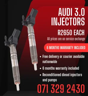 Audi 3.0 Injectors With Warranty Included