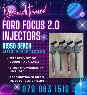 Ford Focus 2.0 Injectors For Sale With Warranty Included